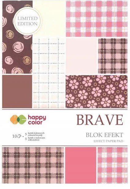 EFFET BRAVE PAD A4/10ARK 5 HAPPY COLOR THEMES HA 7717 BR WPC